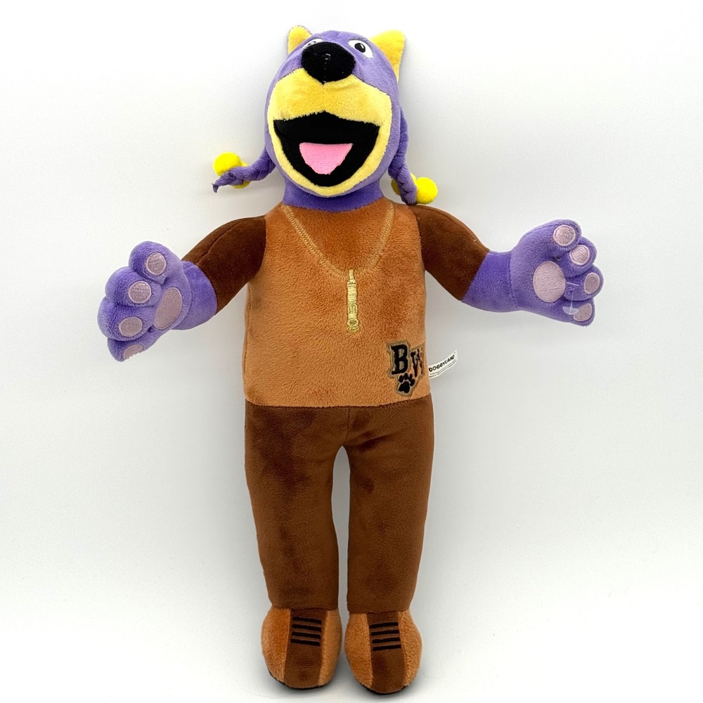 Bow Wizzle Doggyland Snoop Dogg Plush Stuffed Animal Toy